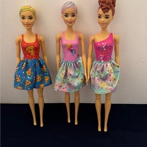 Colorful Fashion Dolls Set